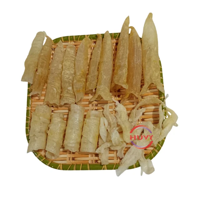 Scrolled Dried Fish Maw Suppliers Factory Price Food Beverage Nutritious 100% Bladder Fish Rich Protein Fast Delivery Vietnam