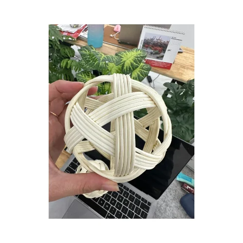 100% ручной Плетеный шарик из ротанга/канбол/Chinlone SepakTakraw спортивный мяч ротанга стандартный размер 10 см/20 см