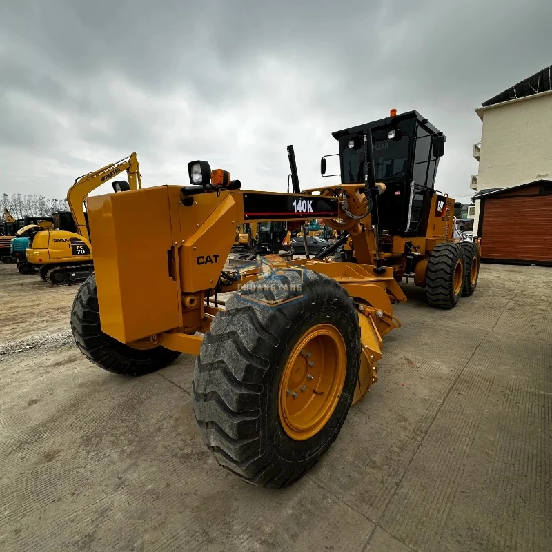 Hot Sale High Quality Used Original Carter Cat140K Front Loader and Skid Steer Loader Grader Low Hours Low Price For Sale