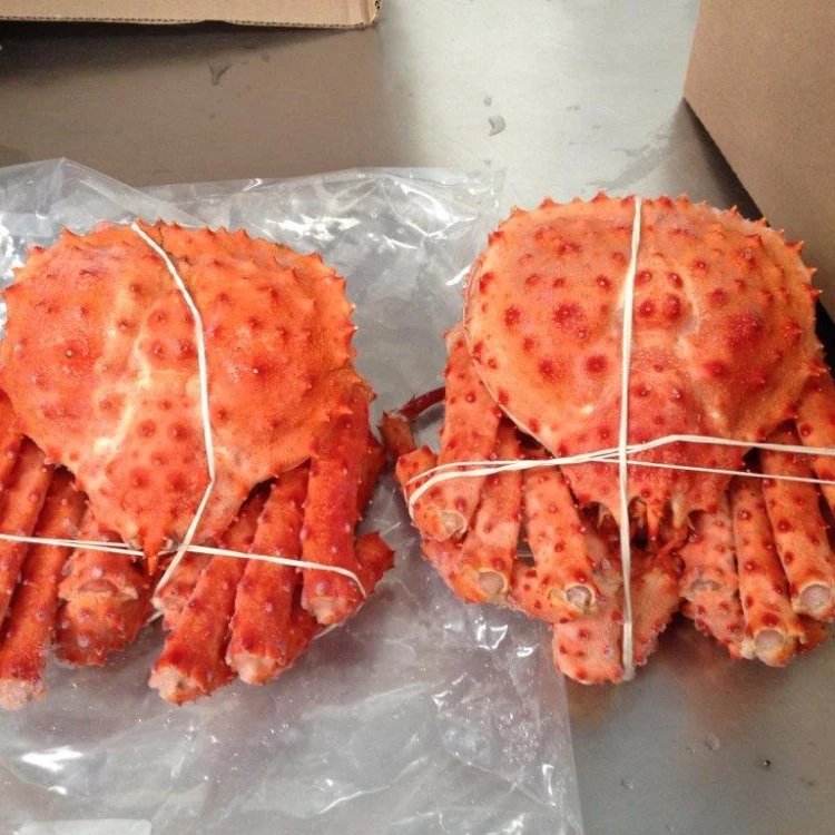 Качественная доставка морепродуктов синий Королевский Краб из аляски