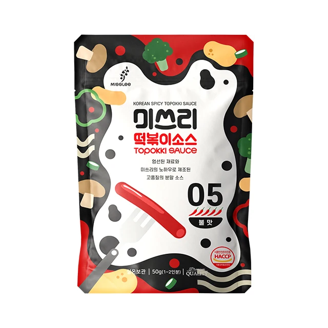 [MISSLEE] ------ KOTRA MISSLEE TOPOKKI SAUCE FIERY 50g made in korea high quality reasonable price bulk packing sauce