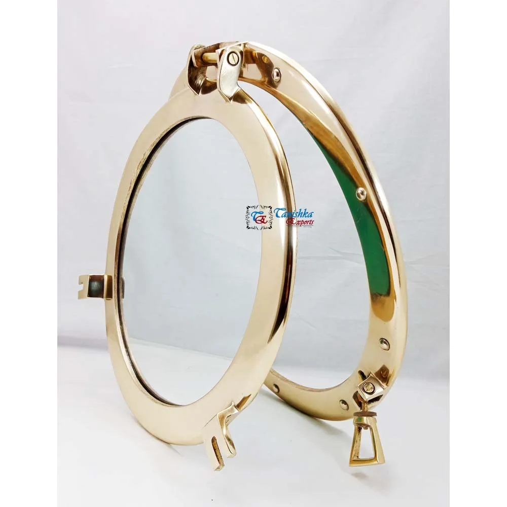 Морское окно корабль круглое зеркало домашний Настенный декор иллюминатор латунный коллекционный дизайнерский настенное канал лодочный