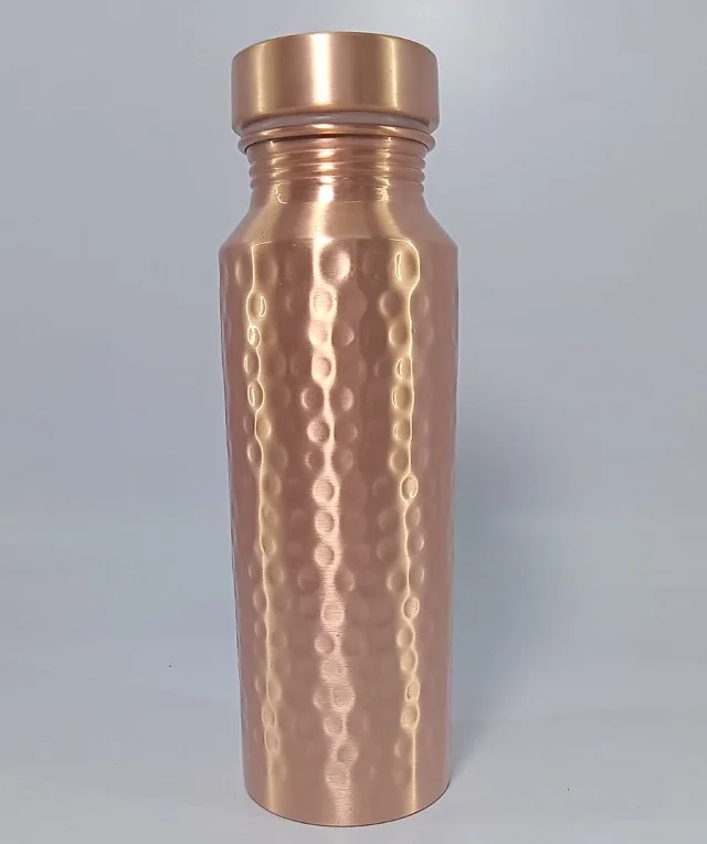 Hottest Selling Customized Copper Water Bottle Unique Style Copper Water Bottle H2O Copper Water Bottle