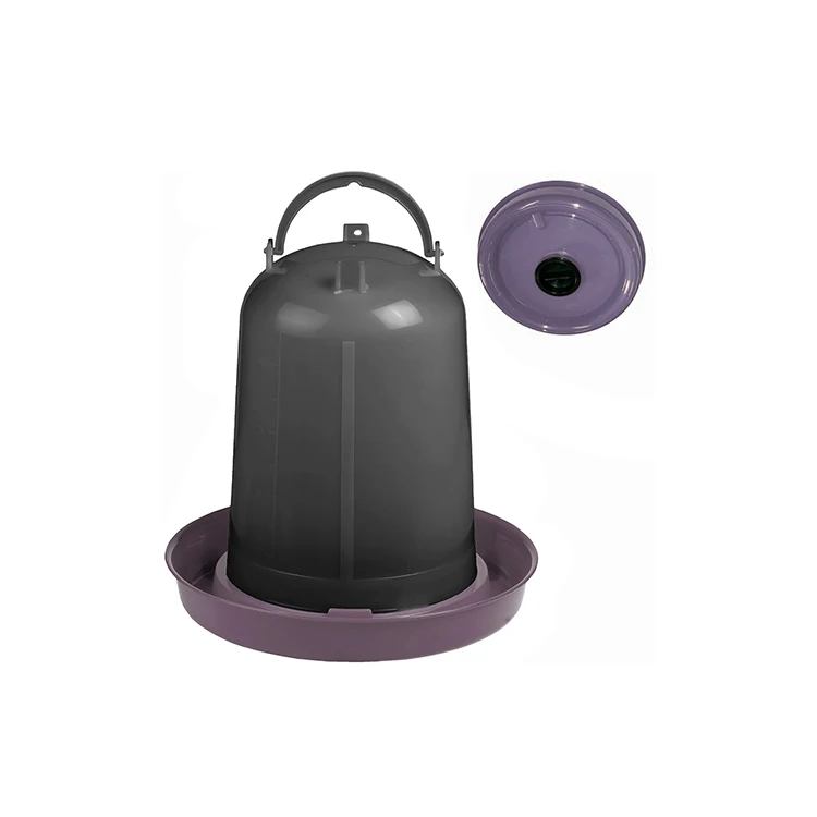 Recycled plastic Eco drinking trough with cap - 10 L