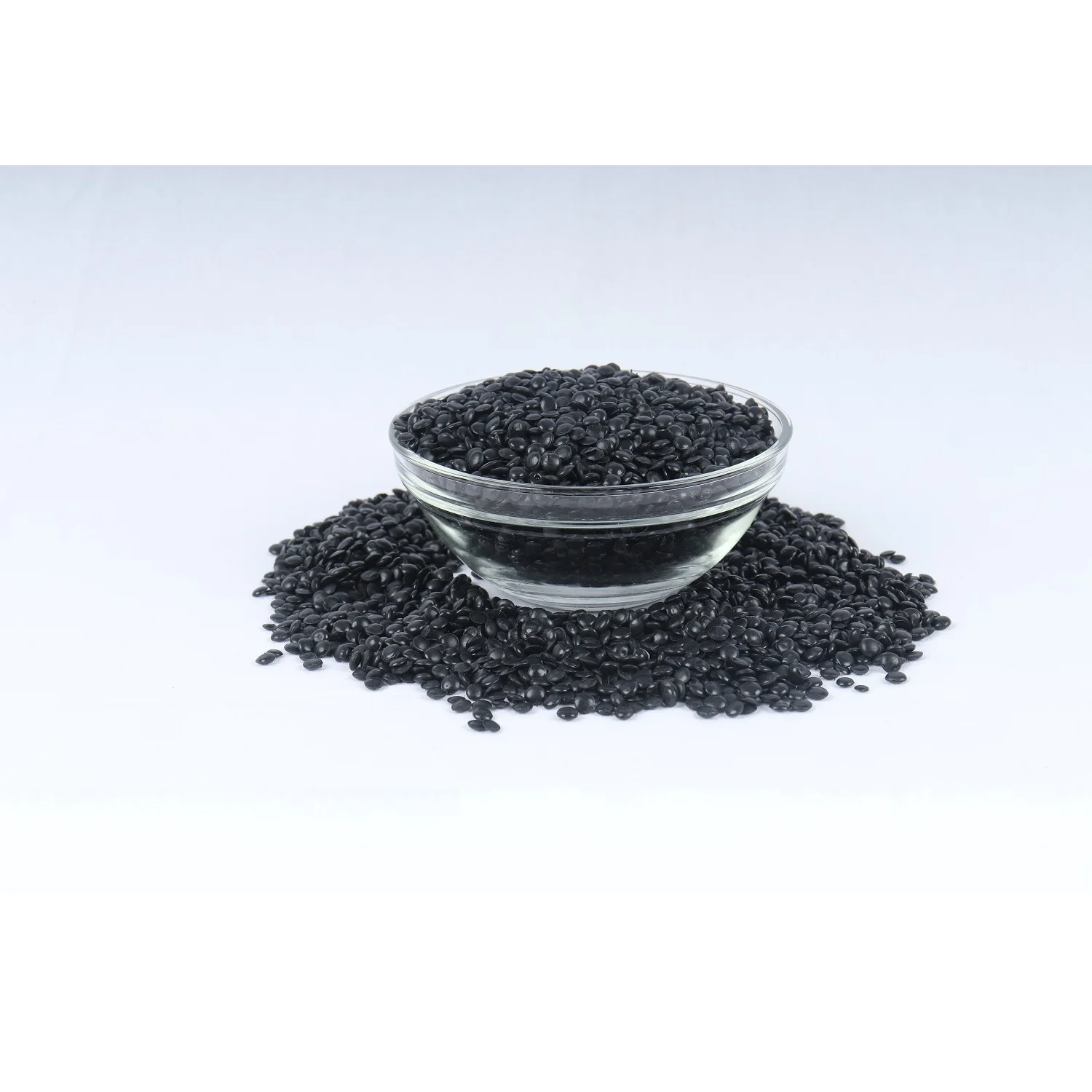 Round/ Strip r-LDPE Black Mix Type Plastic Raw Materials Certifired LDPE Recycle Granules From Malaysia