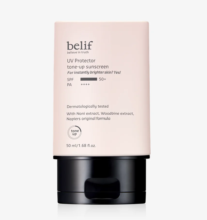 [BELIF] belif UV Protector tone-up Солнцезащитный крем 50 (SPF50 +/PA +++) ежедневный широкий спектр без белого литого нежирного корейского ухода за кожей