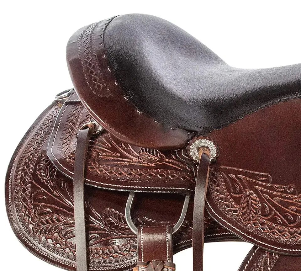Manufacturer Wholesale Horse Equipment Custom Contoured 100 % Wool Felt Western horse Saddle Pad Luxury Saddle