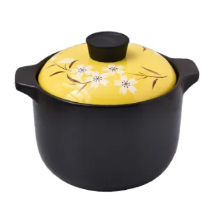 2.5L 3.5L 4.5L 6.5L 8.5LWholesale cost ceramic cooking pot of soup pots colored kitchen cookware sets Japanese and Korean style