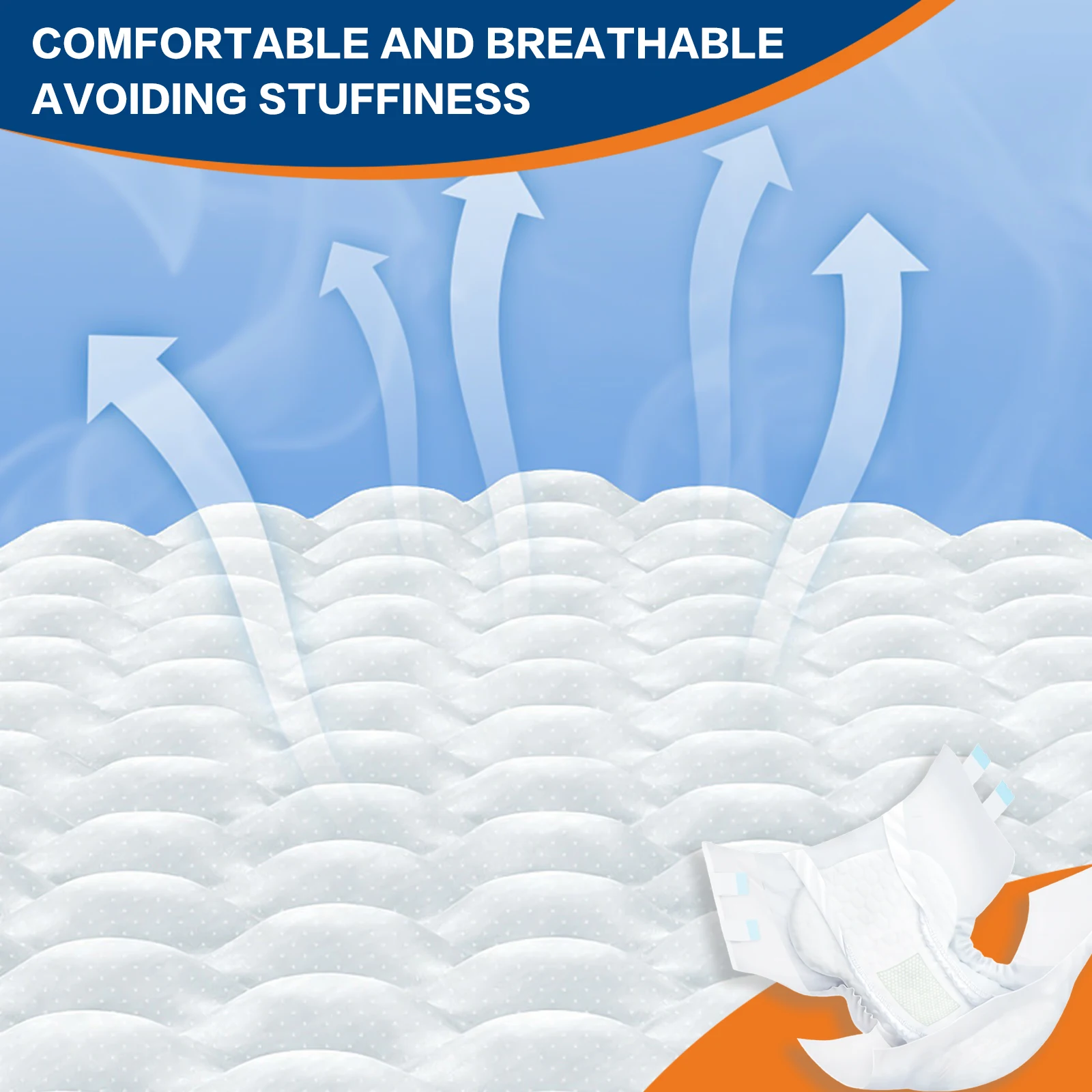 Free Samples Wholesale Customization Disposable Adult Diapers Incontinence Underwear for Adults Men