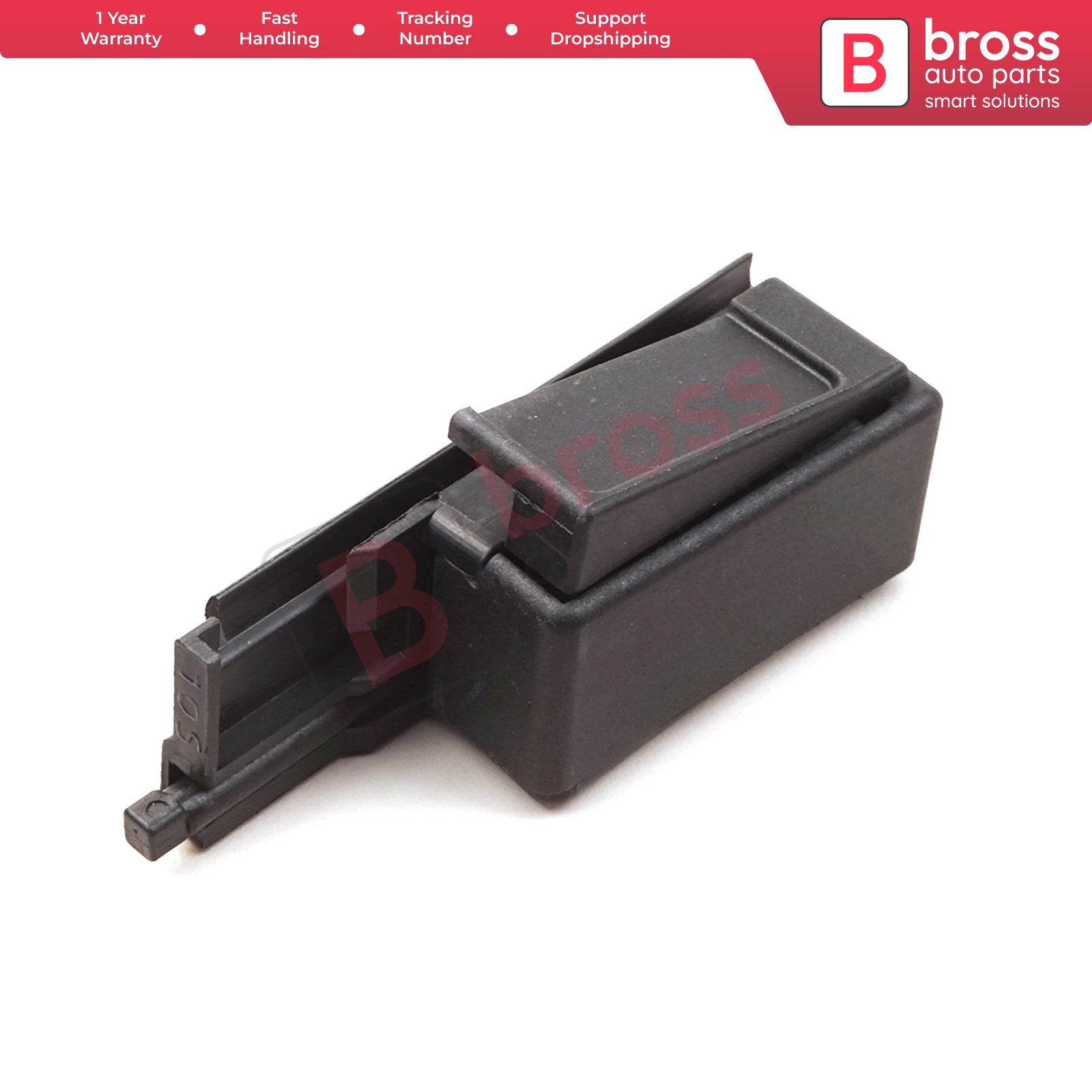 BDP908 Side Sliding Window Glass Lock Latch Part Left 55170912 for Fiat Doblo MK1 Facelift 2005-2009