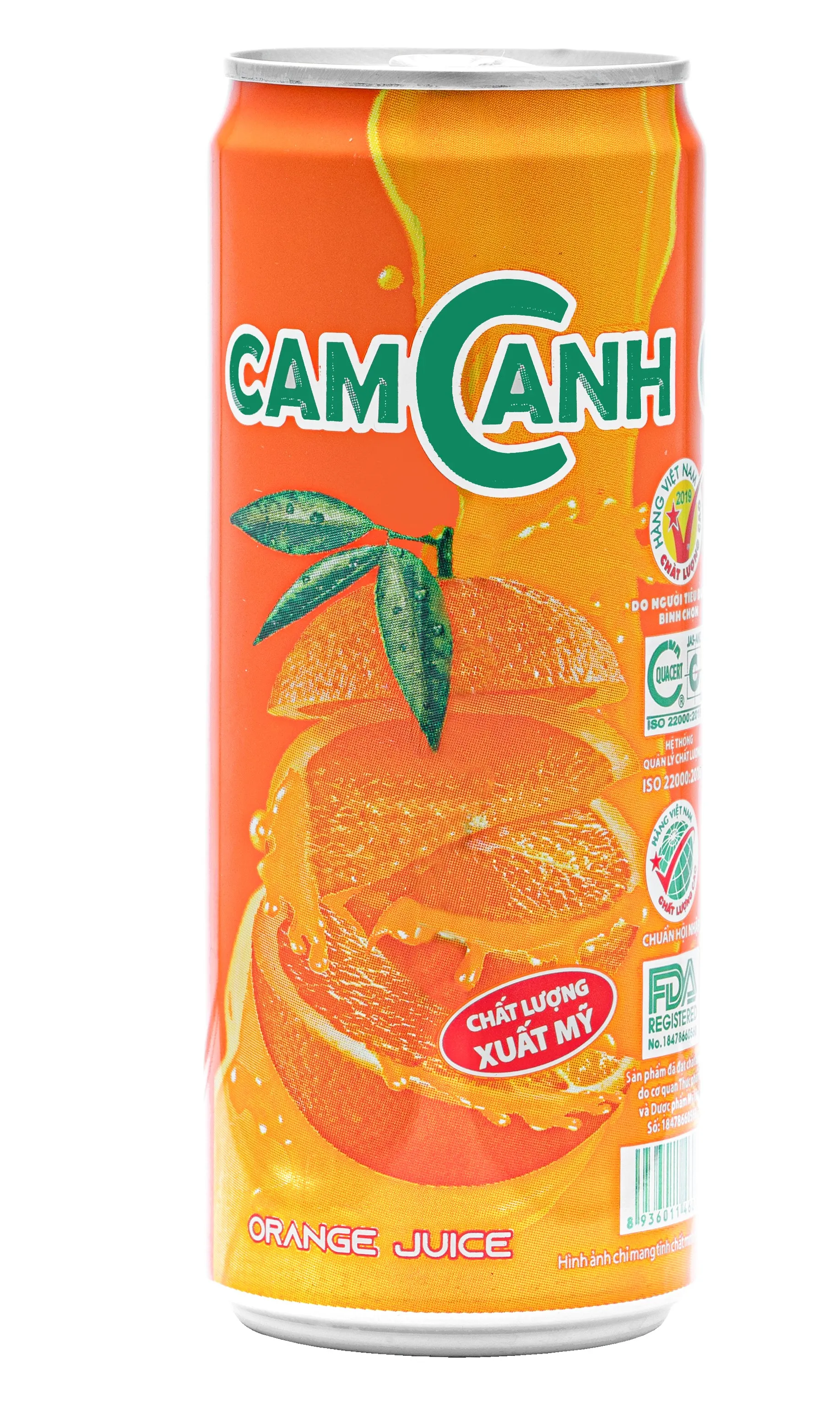320ml Orange Juice concentrated 100% Purity Fresh Juice Cheap Price High Quality Supplier From Vietnam Thaicom Brand