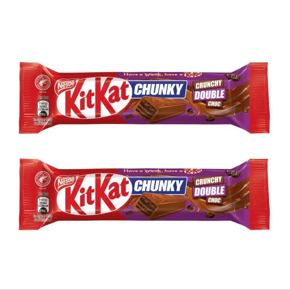 KITKAT CHUNKY оптовая продажа 45 г в наличии по лучшей цене коробка для шоколада готовые поставки
