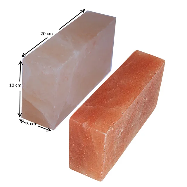 Himalayan Handcrafted Salt Bricks Highest Salt Sauna Wall Bricks for Spa Construction For Health and Wellness Benefits