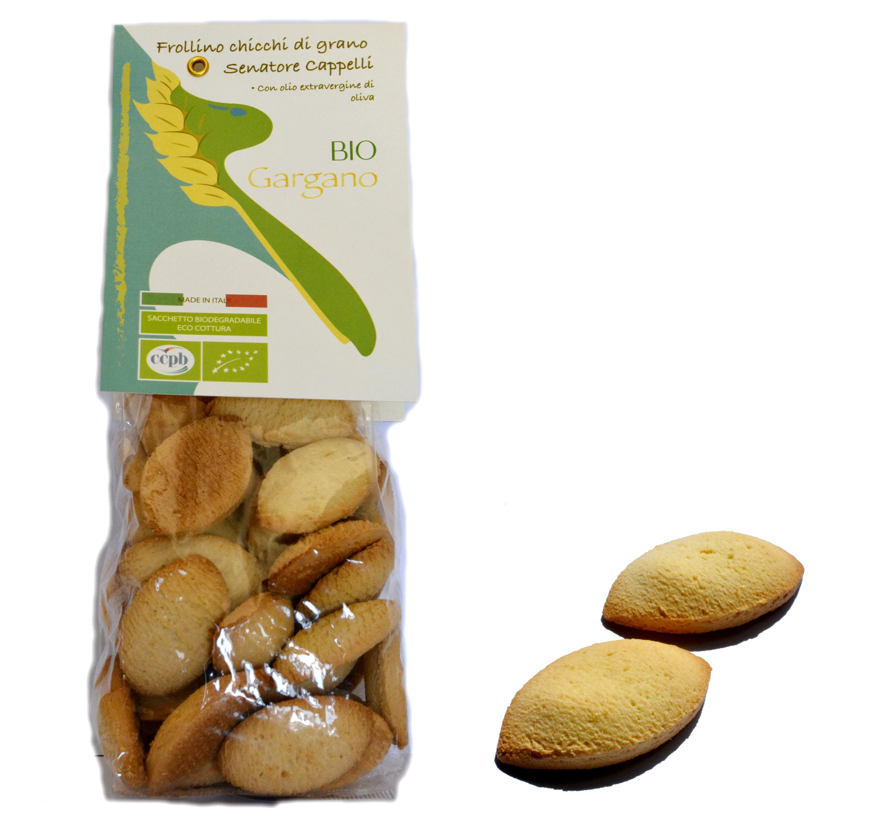 Made in Italy Premium Organic Cappelli durum wheat biscuits