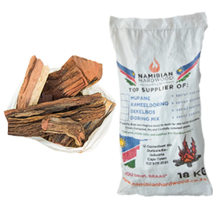 Wholesale Selling Top Notch Quality High Heat Contain Braaiwood Short Pieces Charcoal Firewood at Best Price