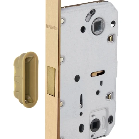 Internal Door Satin Gold Magnetic WC Door Latch