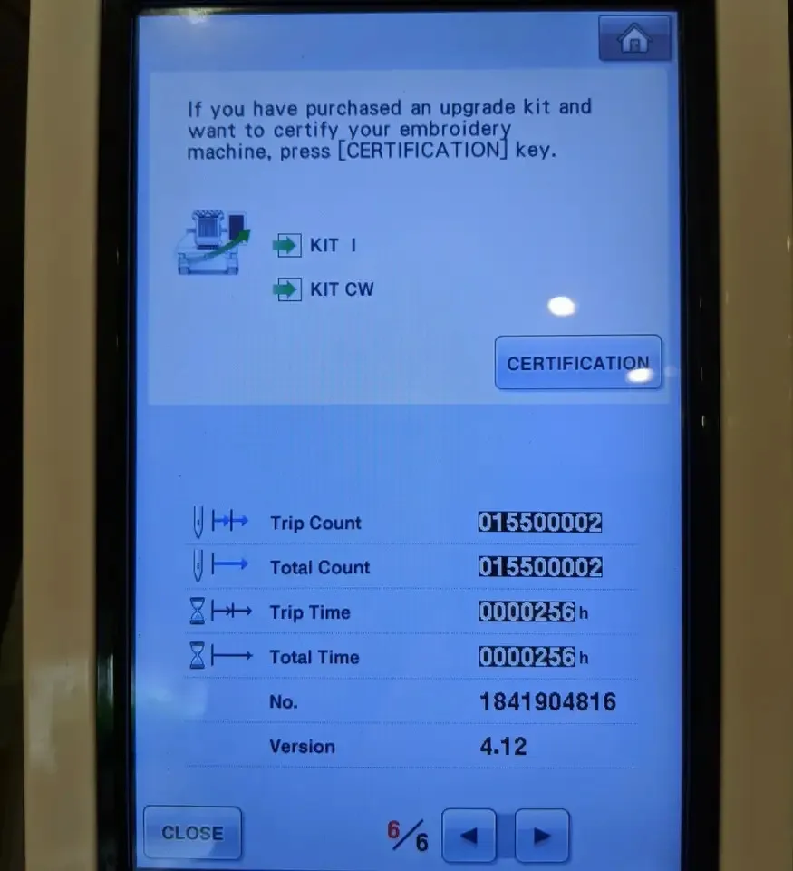 Top 2022 Embroidery Machine PR1000e pr1050x, 10 needle embroidery machine new v3