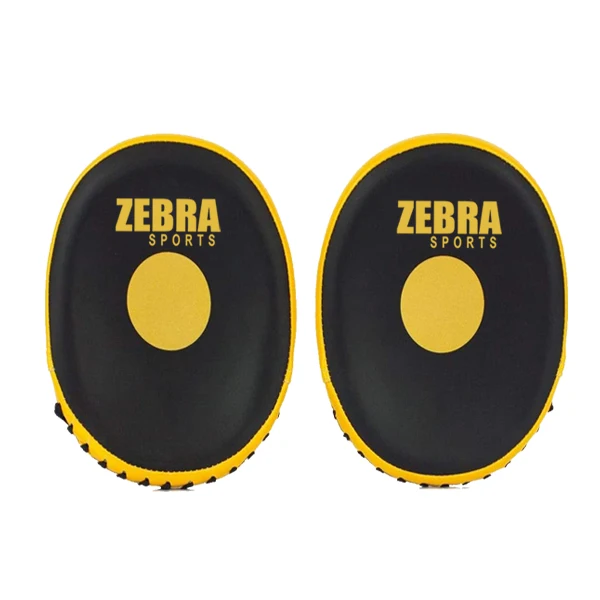 Boxing MMA Muay Thai Karate Training Target Focus Punch Pad Mitts Genuine Leather Extreme Curved Target Focus Punching Mitts