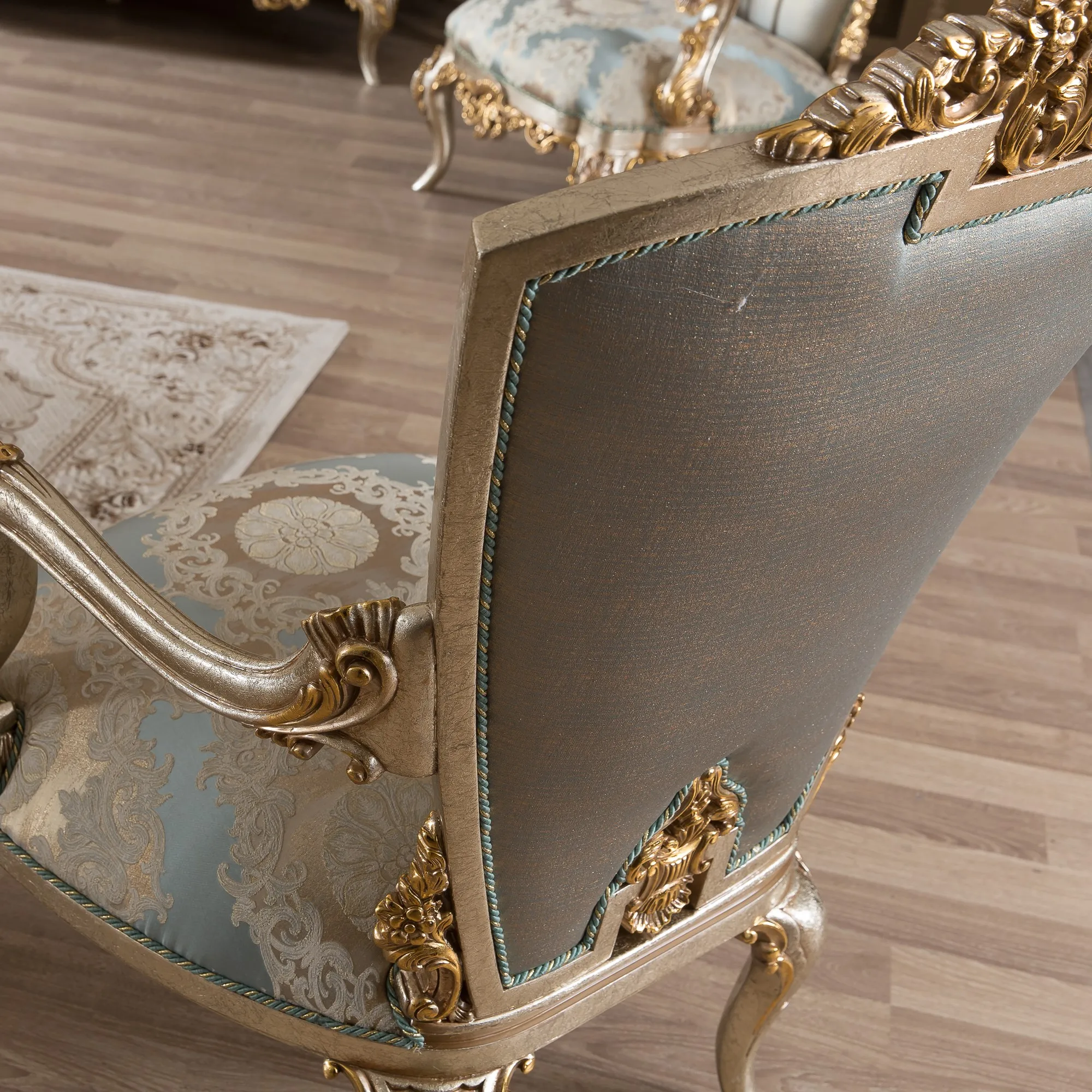 TURKISH turkiye  premium curving  bed room with exclusive fabric with models  meticulous curving