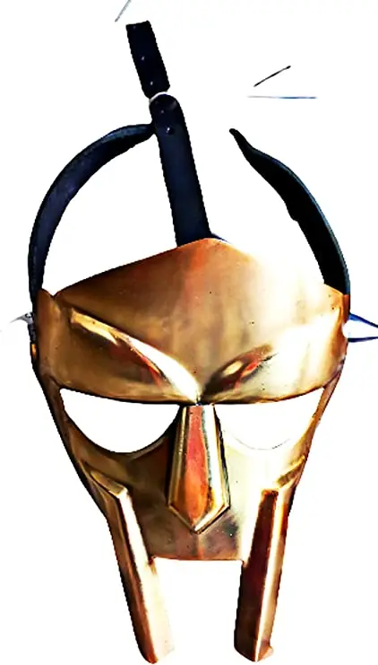 MF Doom Gladiator  Madvillain 18g Mild Steel Face Armor  Medieval