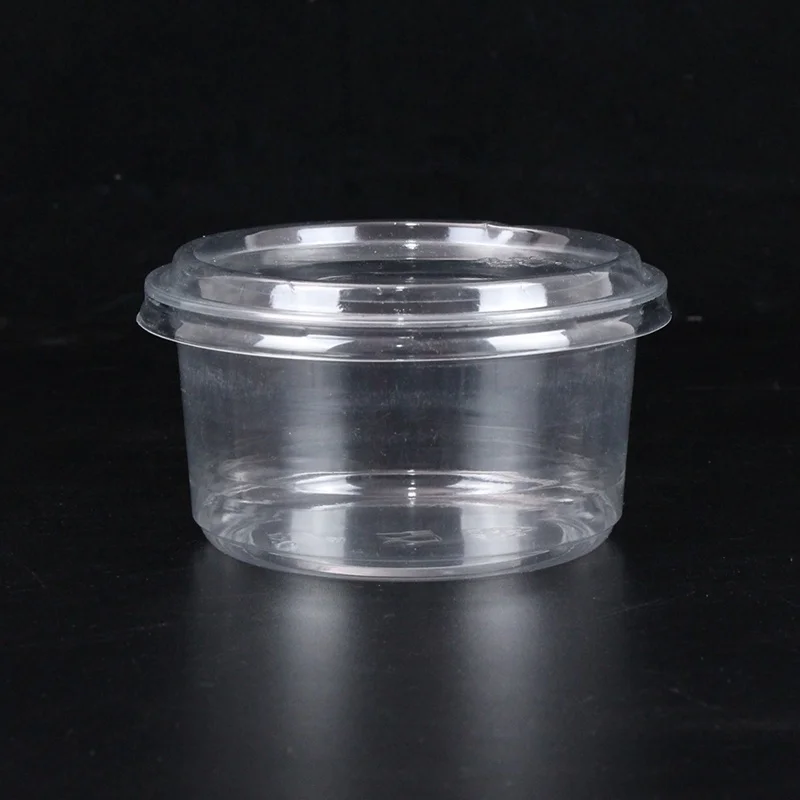 Factory Supplies Disposable Fruit Salad PET Buckets PET Bowls Container PET Jar Acai Bowl