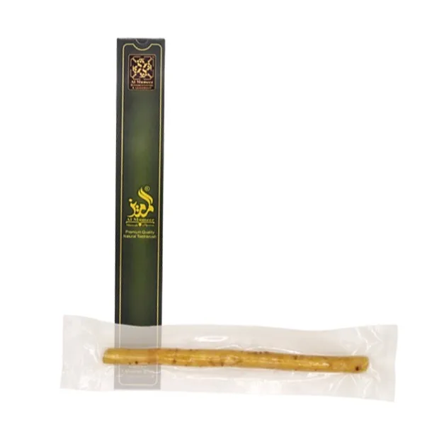 Одна штука с упаковкой AL-MUMIZ MISWAK/SEWAK/SIWAK/натуральная чистка зубов гигиена полости рта зубная щетка от болезней естественная