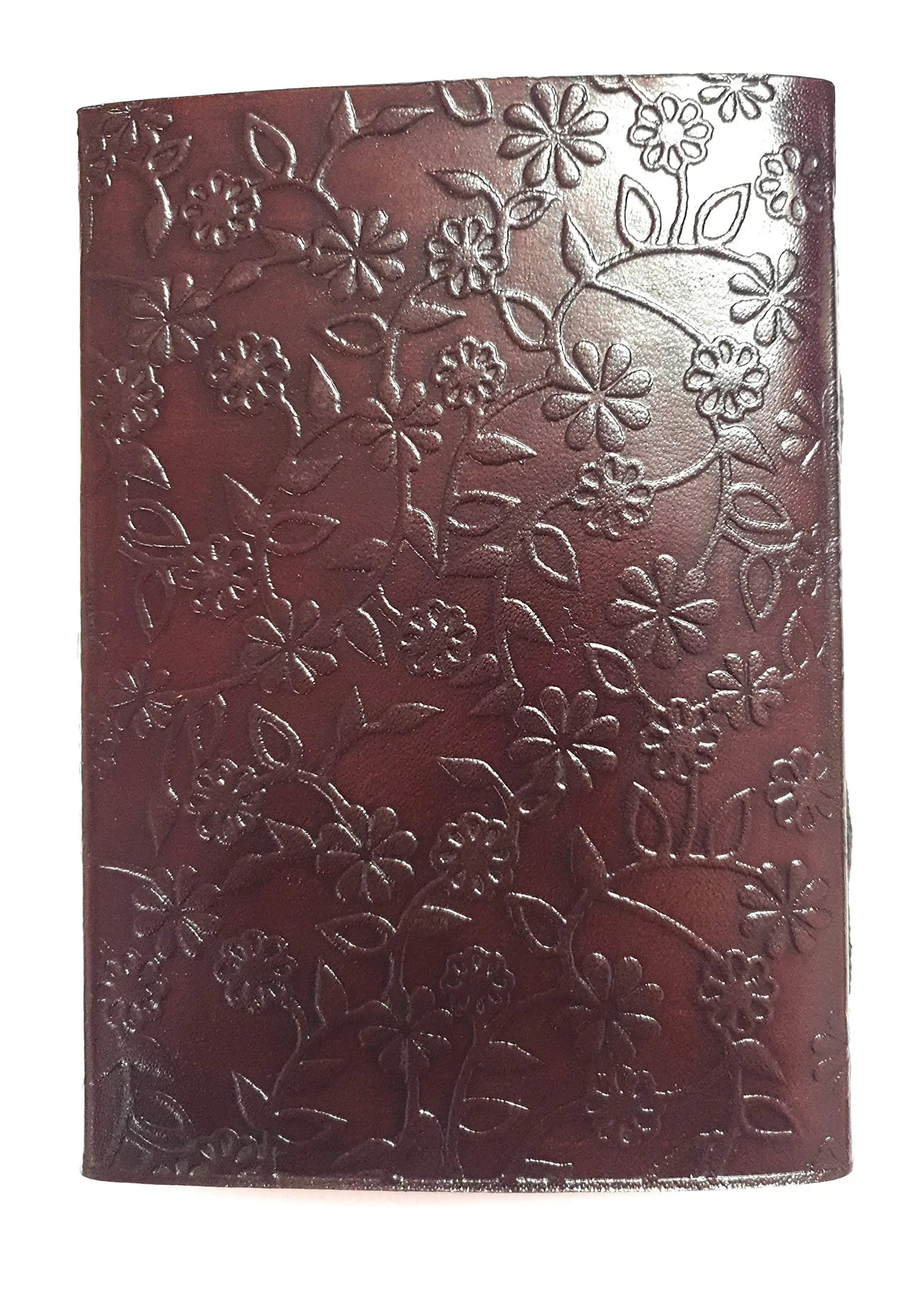 Vintage Classic Antique Handmade Deckle Vintage Paper Genuine Leather journal Bound Journal Bookmark For Kids Leather Sketchbook