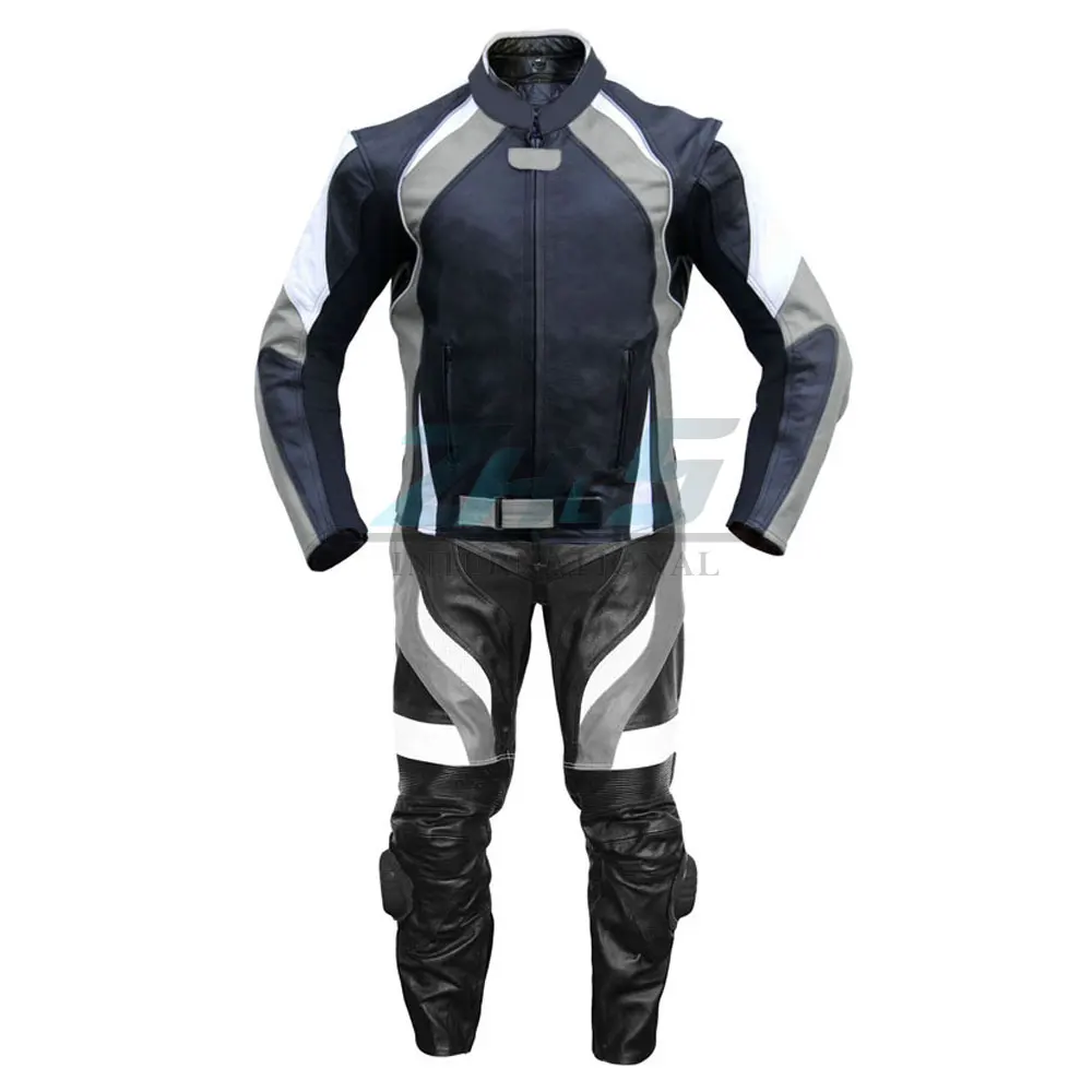 Professional Custom Racing Leather Motorbike Suit Motocross Comfortable And Protective Motorcycle & Auto Racing Suit For Men