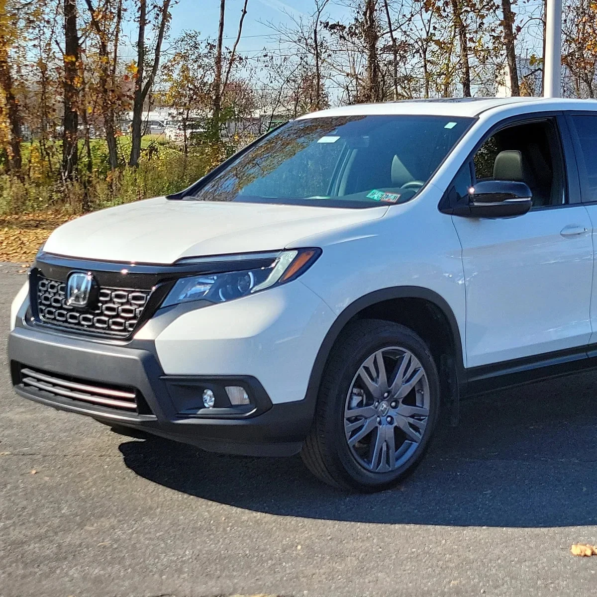 2021 Honda паспортный EX-L 3.5L AWD внедорожник с турбонаддувом 8L вместимость кожаных сидений R20 шины ACC круиз-контроль из алюминиевого сплава