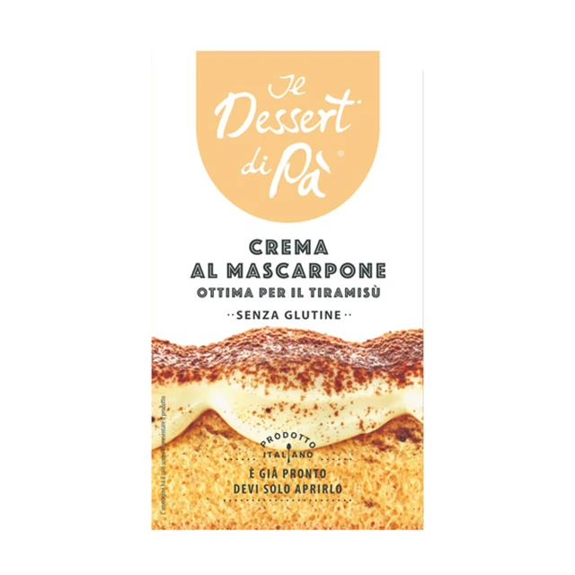 High quality Italian Cream il Dessert di Pa Crema al Mascarpone Tetrabrick 1L for HORECA and shop