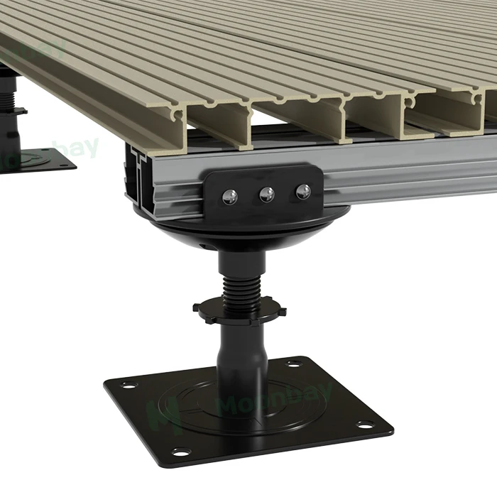 Non-Combustible Paving metal pedestal fire resistant adjustable steel pedestal