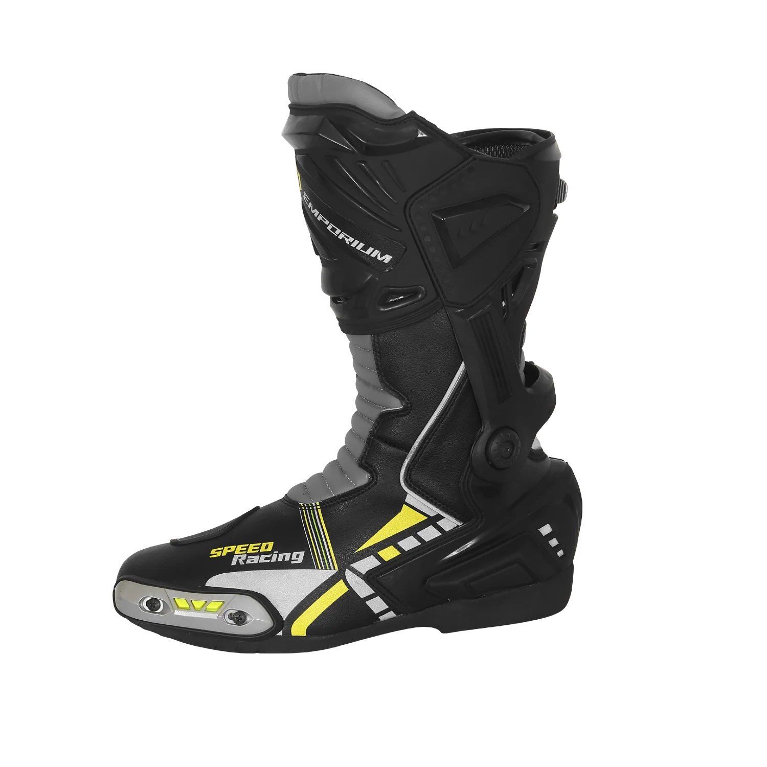 New Style Motor bike Shoes Customer Motorcycle Leather Race Shoes Biker Racing Motorbike Leather Shoes