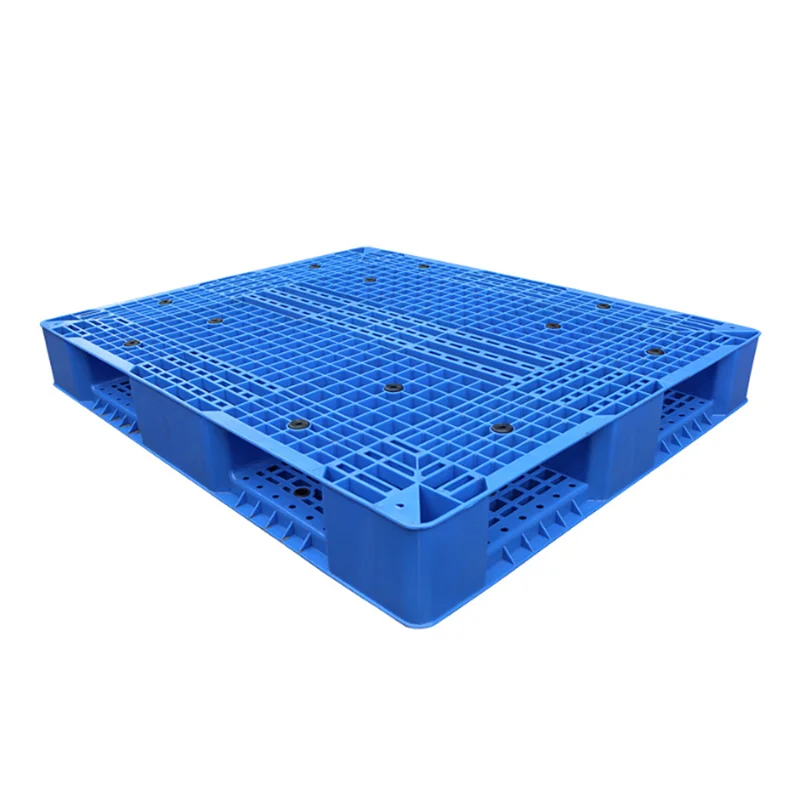 durable large hdpe heavy duty returnable stackable double face plastic pallets for sale
