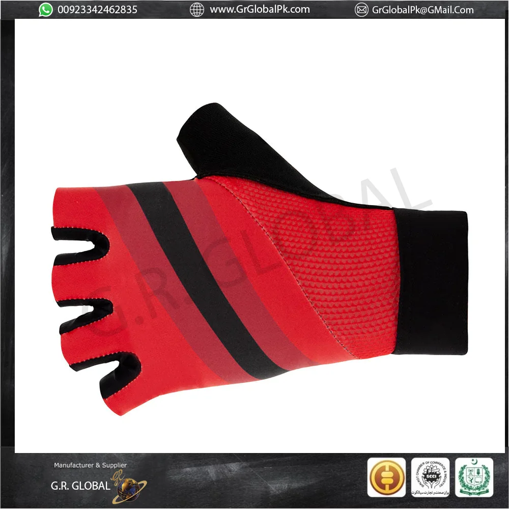 Buy Wholesale New Arrivals High Quality Weight Lifting Gym Gloves Exercise Fitness Training Silicon Printing Half Finger Gloves