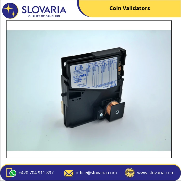Manufacturer of Top Quality Multi Frequency Technology Advanced Coin Validators at Genuine Wholesale Price