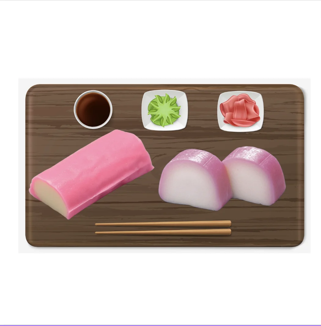 Ramen bowls HACCP Udon noodles Good Surimi product Frozen AKA KAMABOKO FISH CAKE Vacuum pack 160g Vietnam factory Noodle topping