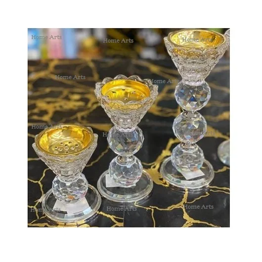 Advantageous Design Acrylic and Metal Bakhoor Burner With Islamic Work in Golden Color Oil Burner at Low Price