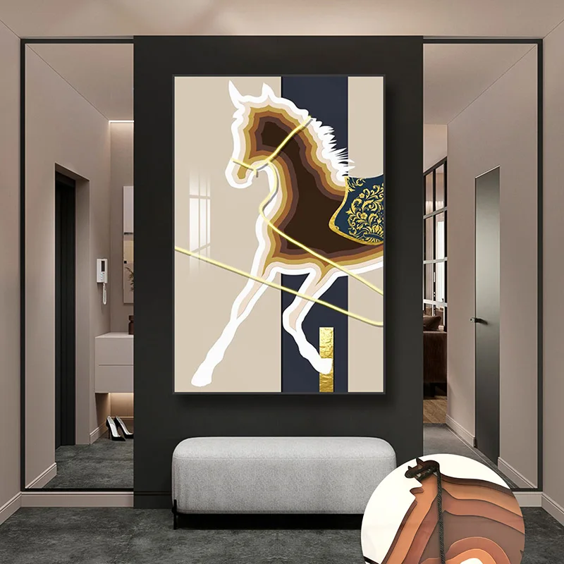 Хит продаж Высококачественная 3D-настенная Фреска художественная акварель на холсте украшение для дома