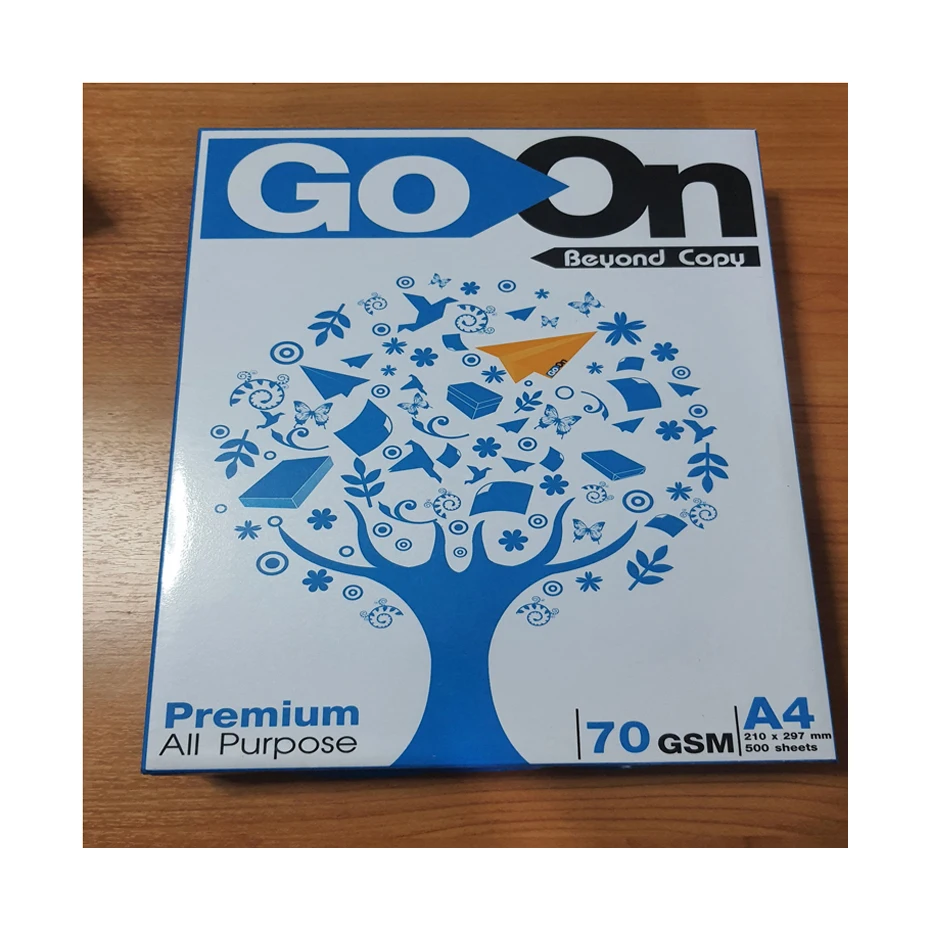 Premium Quality 100% Virgin Wood Pulp Based A4 Size Copy Paper at Best Competitive Price from Thailand Origin Seller