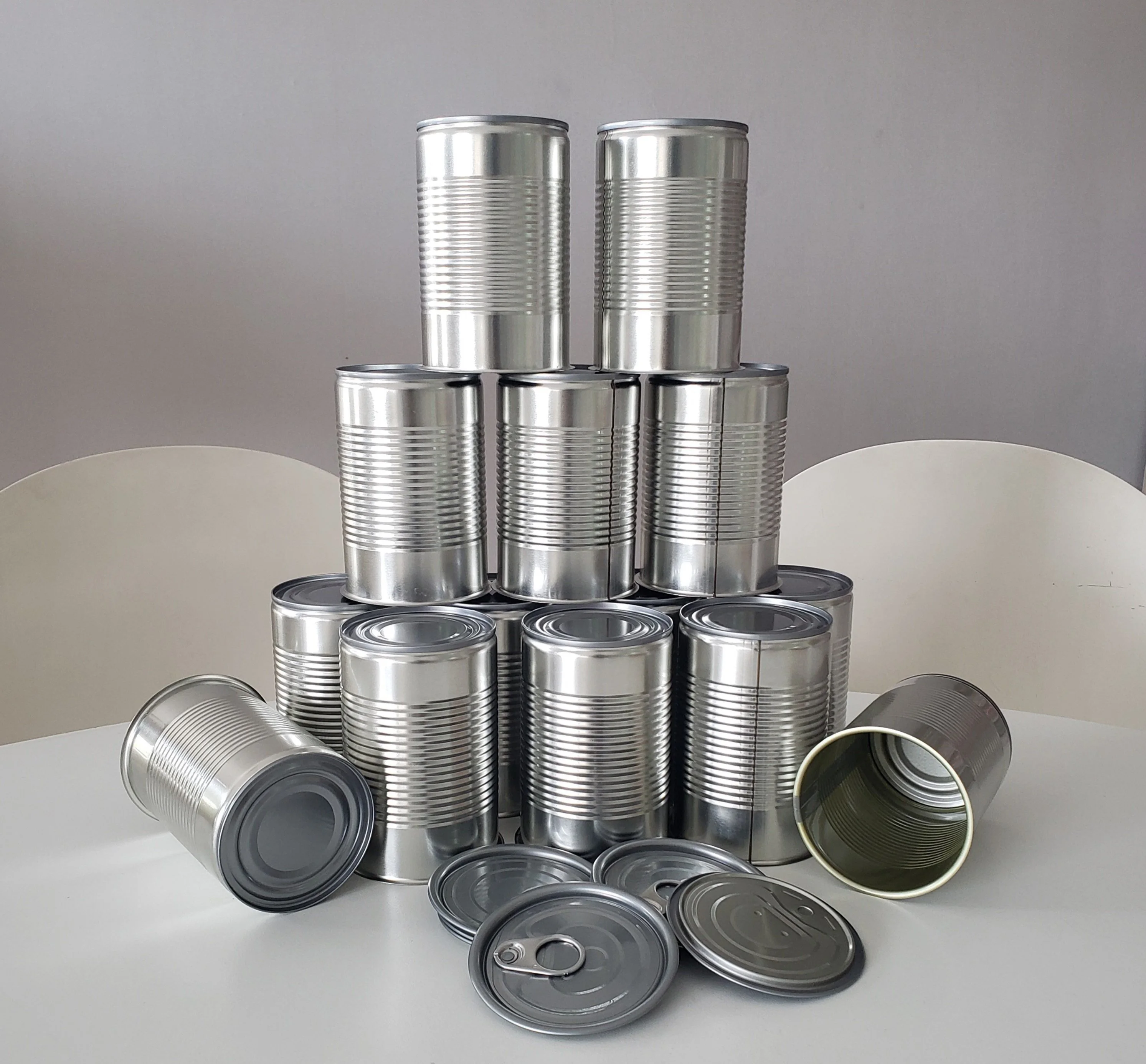 Vietnam Processed Food Can 300D High Quality Metal Packaging & Printing Customized Color Tuna Can Made in Vietnam