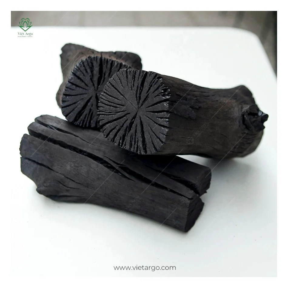 Natural Tree Log Cut Mangrove Charcoal Export Black Charcoal Hookah BBQ Briquette Grill & Heating Coal From Vietnam Manufacturer
