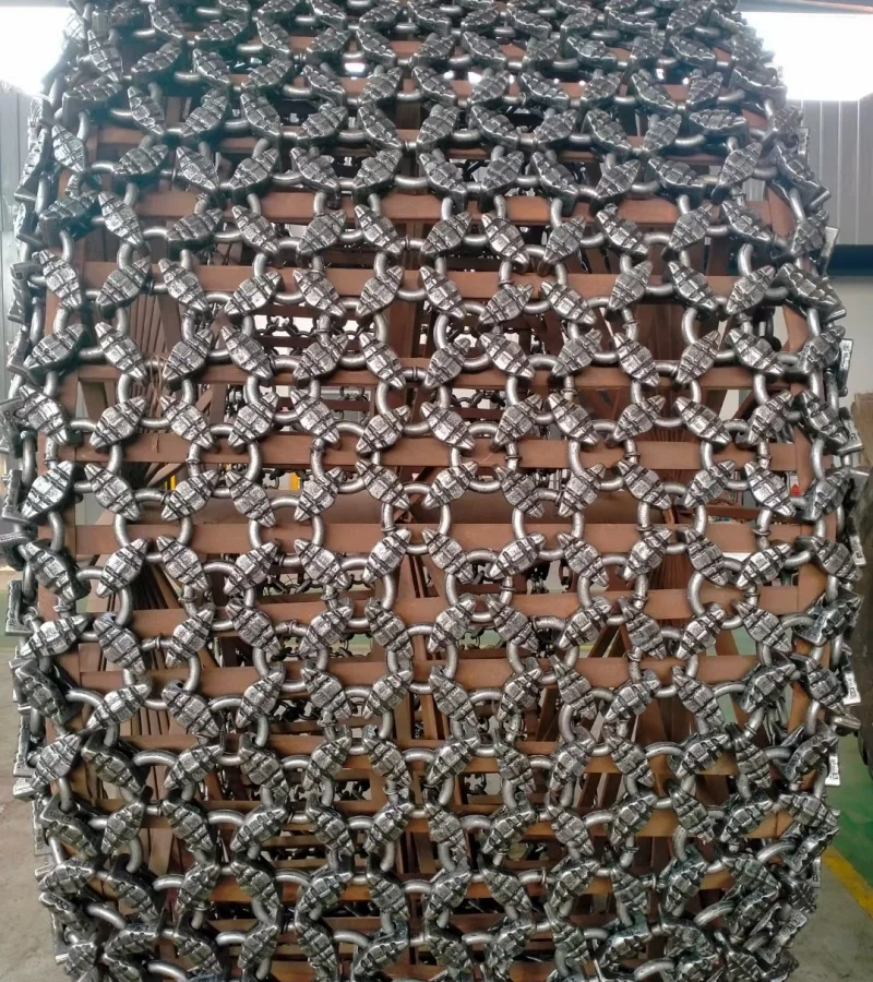 35/65r33 tyre protection chains wheel loader tire chains