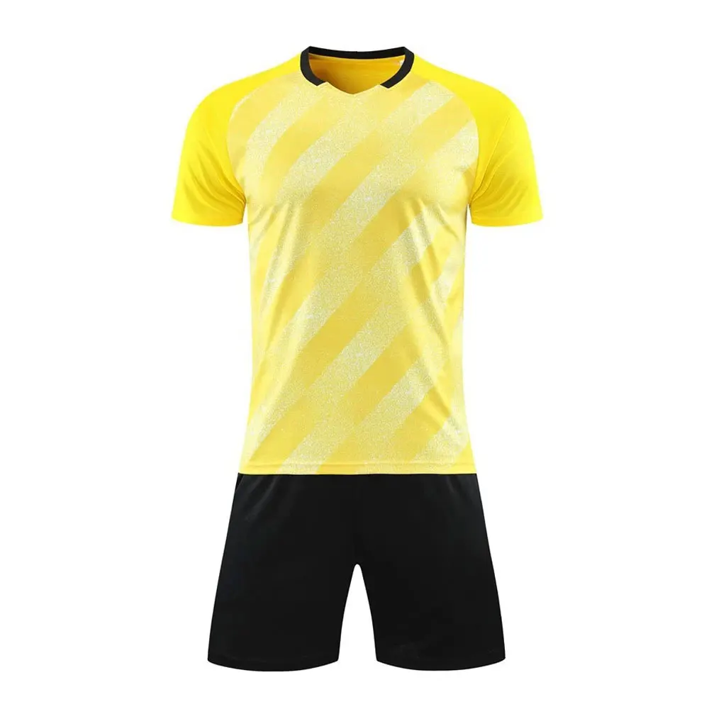 2025 Top Seller Original Pure Branded Material Soccer Uniform Wholesale Rate New Design Sublimation Soccer Uniform Set