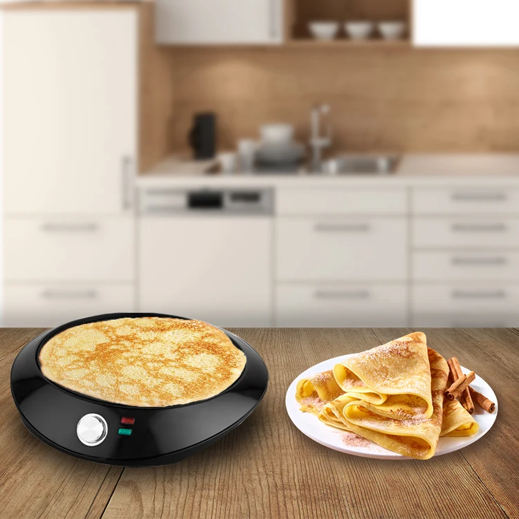 Wholesale Electric Mini Crepe Maker Machine Dual Use for Blintzes, Eggs, Pancakes, Bacon
