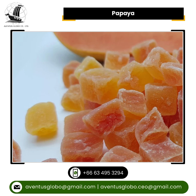 Leading Wholesale Exporter Selling New Arrival Customized Dried Fruit Papaya Dried Dehydrate Fruit Papaya for Sale