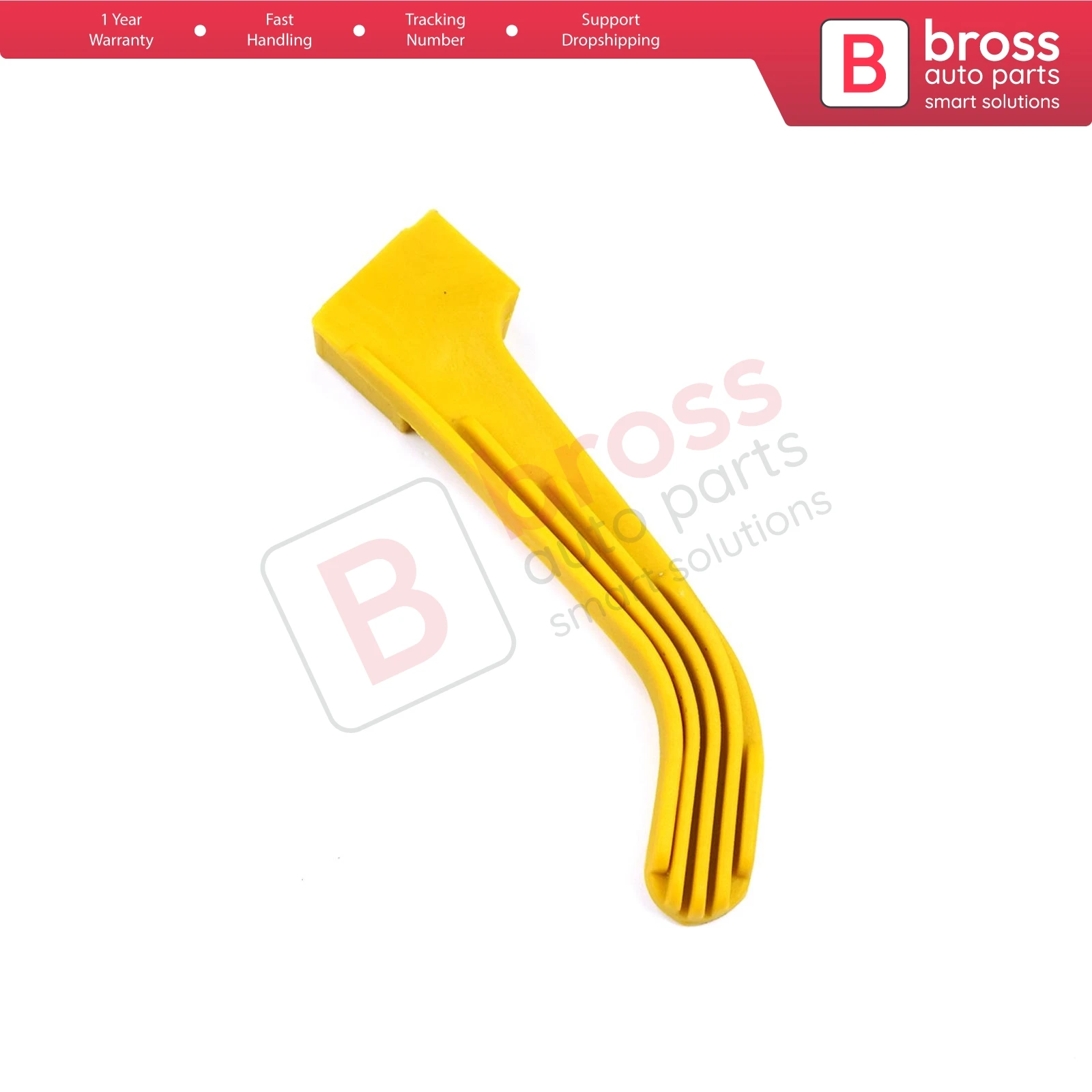 BSP1169  Bonnet Lock Catch Handle for Peugeot Partner Citroen Berlingo MK2 B9 2008-2022 7934E7 Bross Auto Parts Made In Turkey