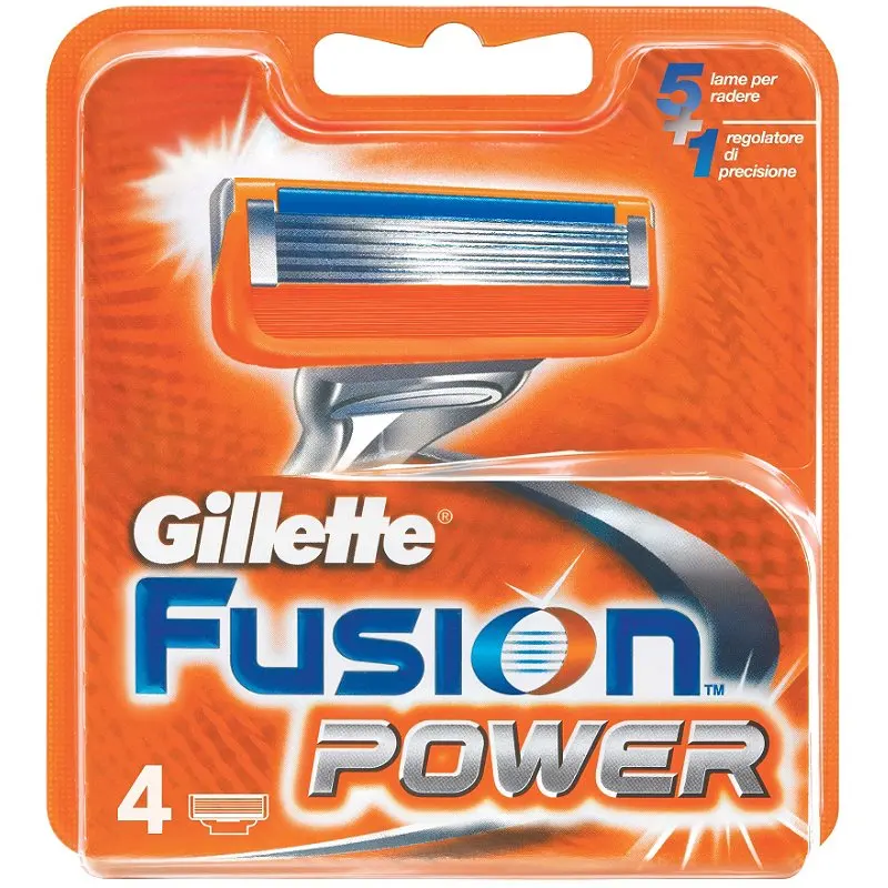 Gillette ProGlide Shield Razor for Men, 1 Gillette Razor, 4 Razor Blade Refills, Shields Against Skin Irritation