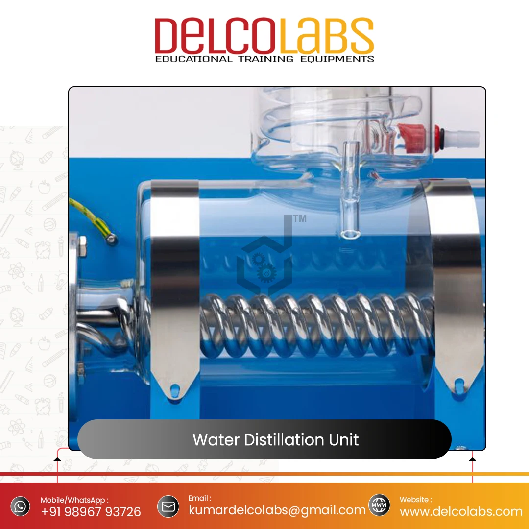 Chemistry Laboratory Supply Educational Equipment Laboratory Use Water Distillation Unit for School and Collage Laboratory Use