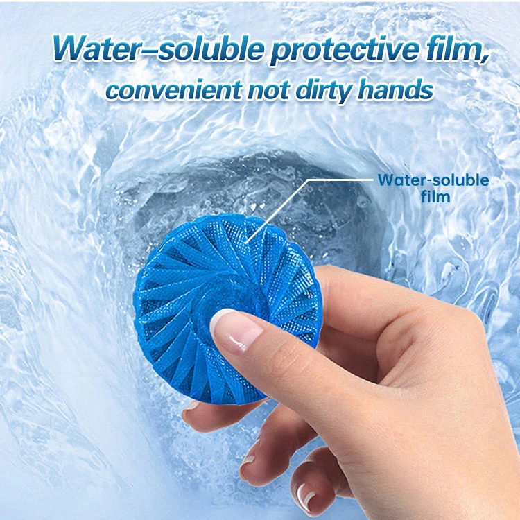 OEM Wholesale Effervescent Toilet Bowl Cleaner Block Foaming Detergent Powder Detergent Automatic Toilet Tank Cleaner