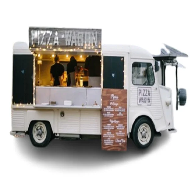 Multifunction Fiberglass Fast food Trailers Fully Equipped Concession mobile food truck For Sale With Full Kitchen